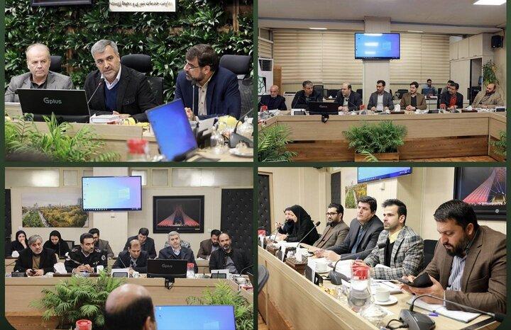 برگزاری نشست مشترک قرارگاه اجتماعی کلانشهر تهران با شورای مدیران معاونت خدمات شهری